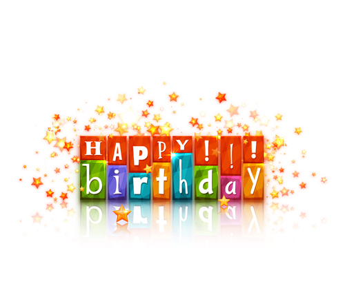 500x431 Cute Happy Birthday Cards Vector 02 Free Download