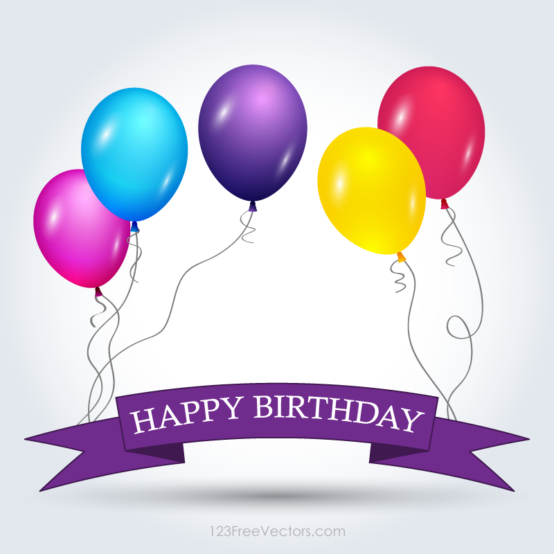 Happy Birthday Vector Free Download