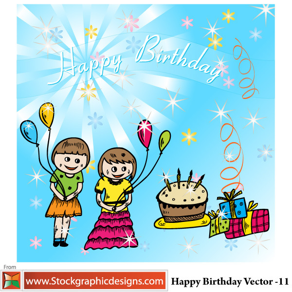 600x600 Happy Birthday Vector Free Download Ai Files