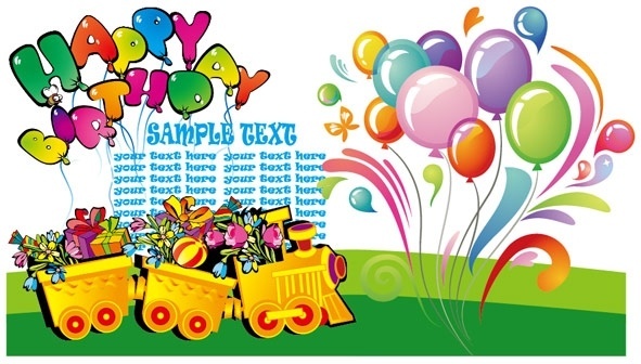591x336 Happy Birthday Free Vector Download (5,283 Free Vector) For