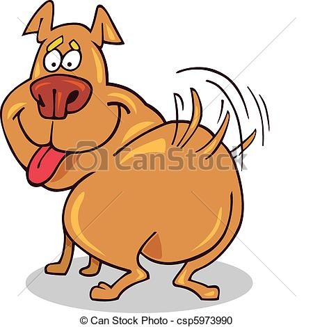 450x470 Happy Dog Vector Clipart Csp5973990 Wag