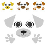 160x160 Cute Happy Dog Vector Stock Image And Royalty Free Vector Files