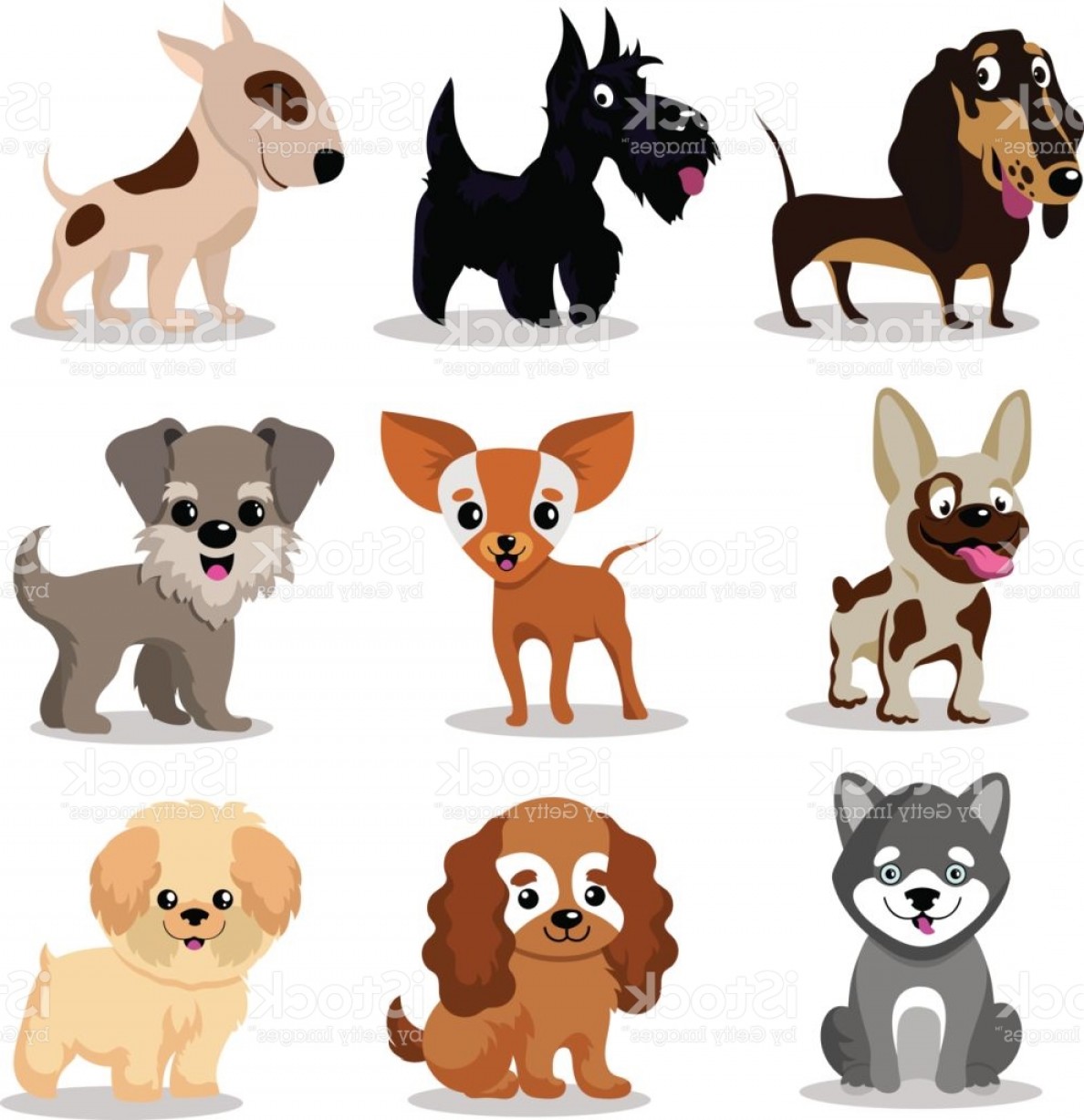 Happy Dog Vector at GetDrawings | Free download