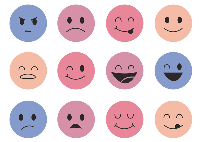 700x490 Smiley Faces Vector