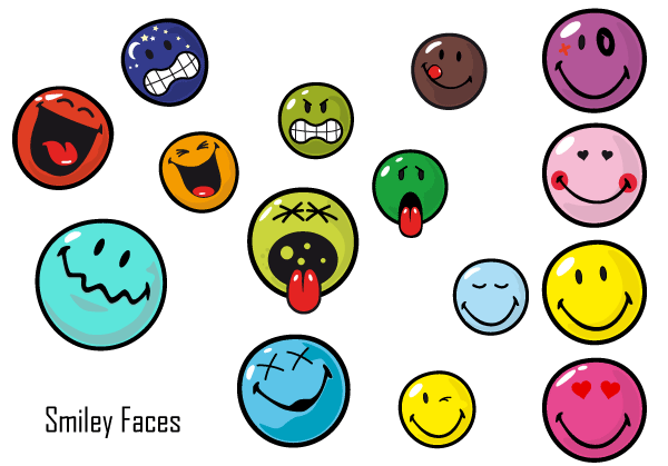 600x419 Free Free Ai Smiley Face Vector Pack Psd Files, Vectors Amp Graphics