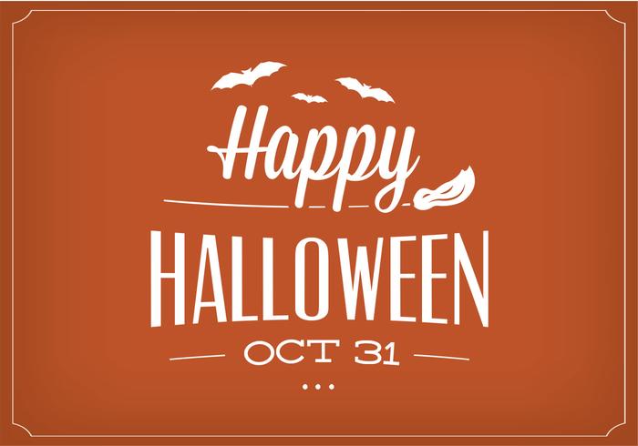 700x490 Happy Halloween Vector Background