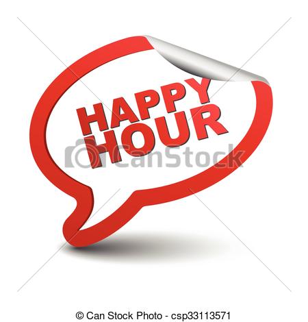 450x470 This Is Red Vector Element Bubble Happy Hour.