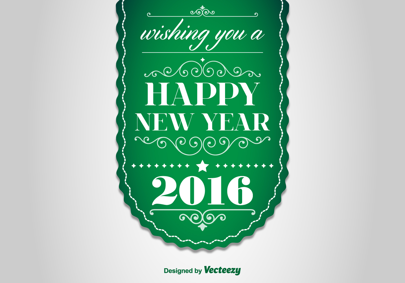 1400x980 Happy New Year Labels Free Vector Art