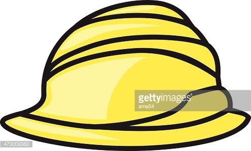 495x299 Hard Hat Vector Icon Premium Clipart
