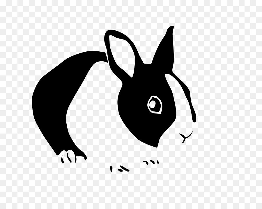 900x720 Hare Easter Bunny Netherland Dwarf Rabbit Wall Decal