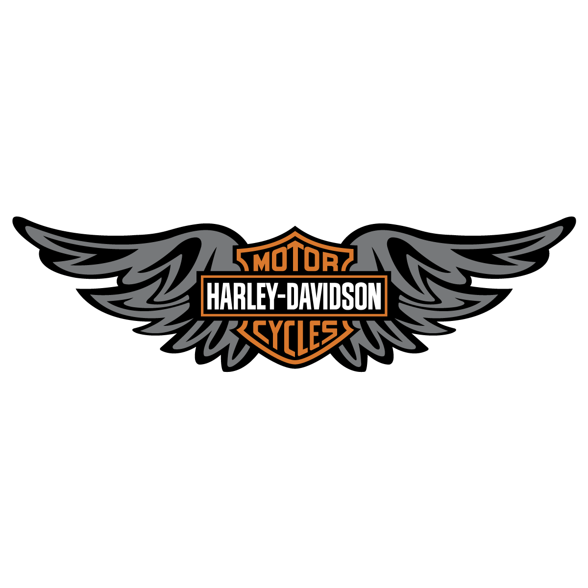 1200x1200 Harley Davidson Wings Logo Vector Decal Emblem Free Vector
