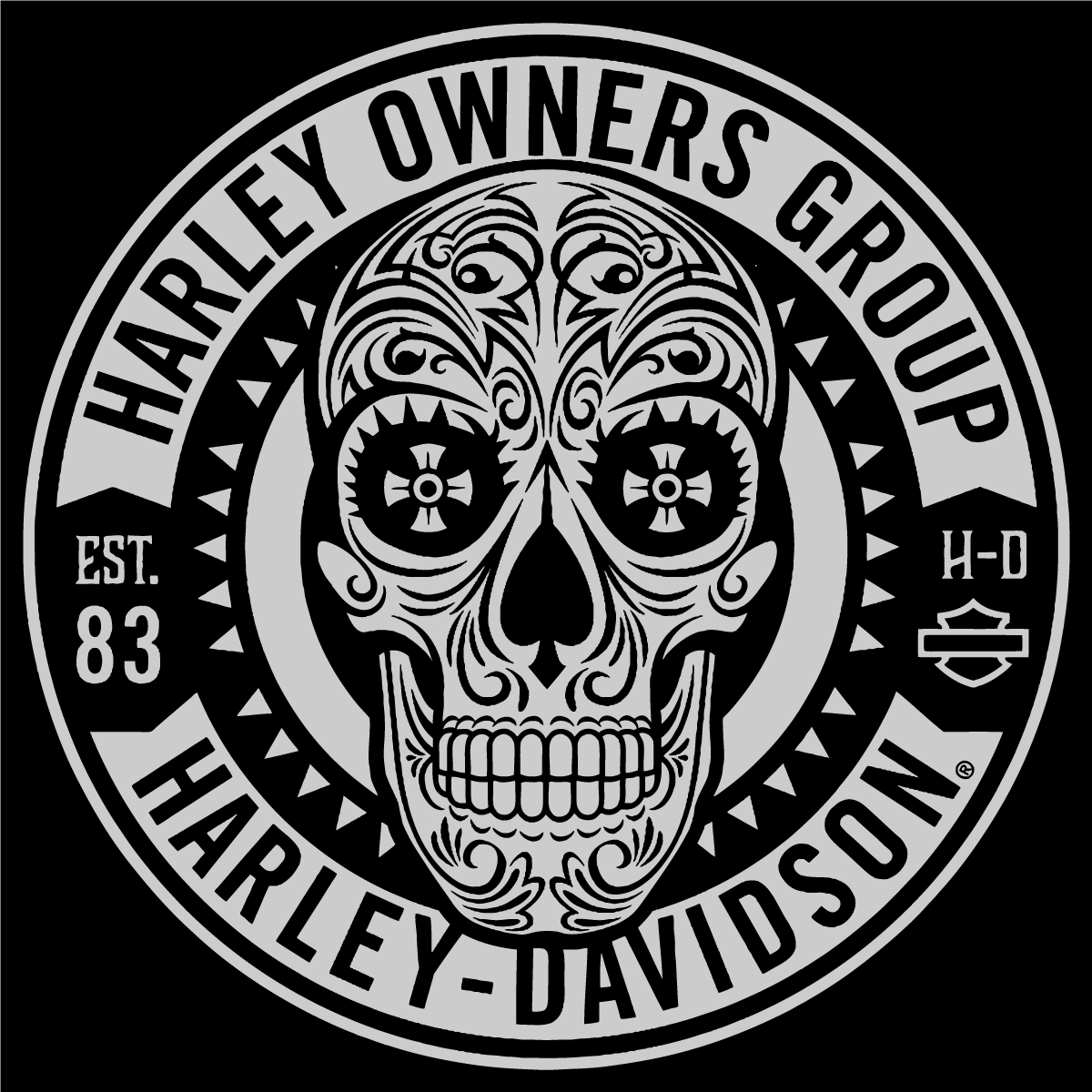 Harley Logo Vector at GetDrawings | Free download