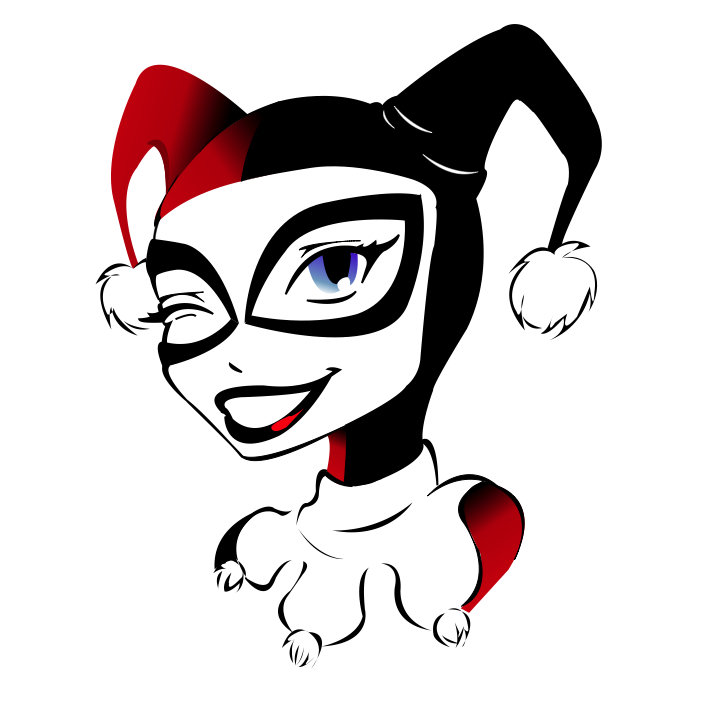 720x720 Harley Quinn Vector By Gwyllion