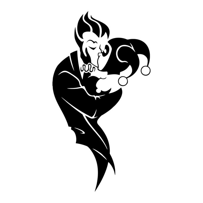 690x690 Joker And Harley Quinn Graphics Design Svg By Vectordesign On Zibbet