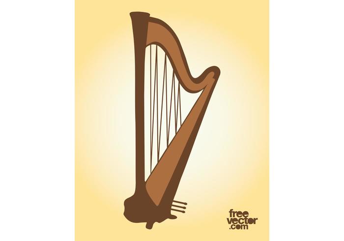 700x490 Harp Vector