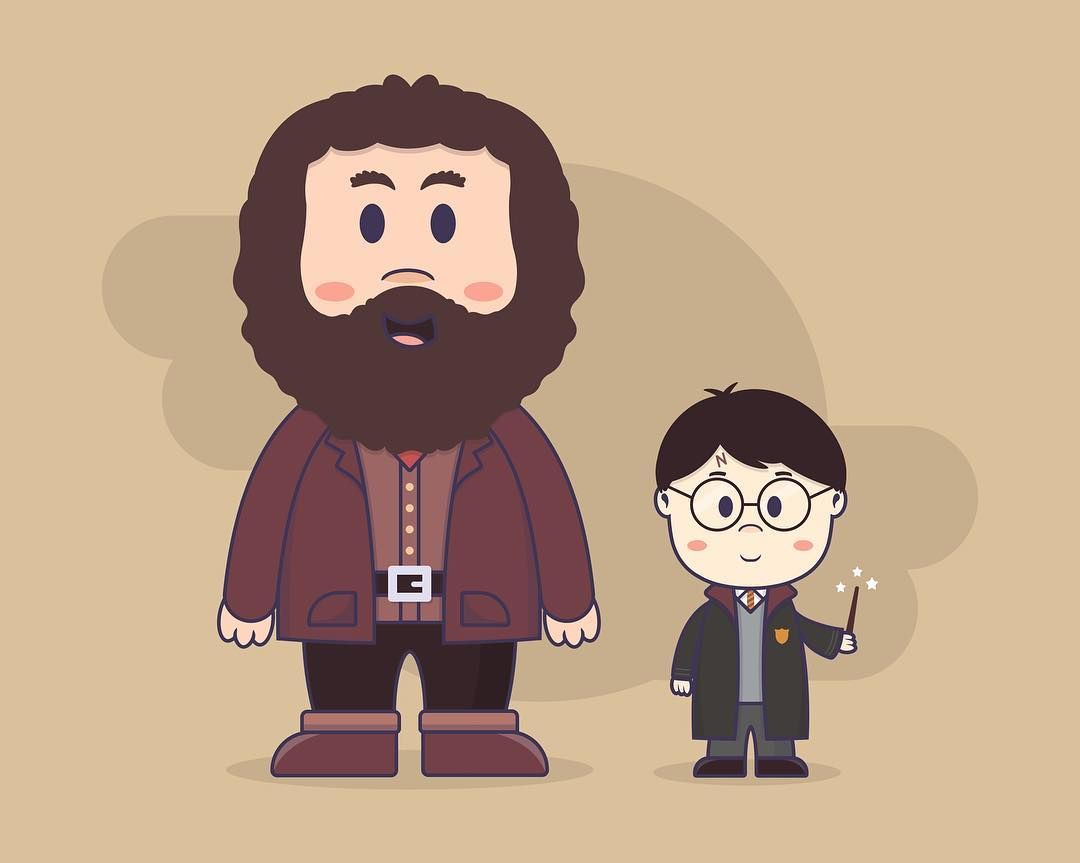 1080x863 Hagrid And Harry.
