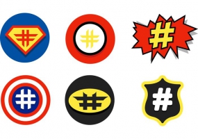 285x200 Hashtag Icon Free Vector Graphic Art Free Download (Found 24,185