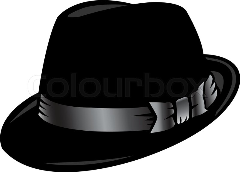 800x574 Vector Illustration Fedora Hat Stock Vector Colourbox