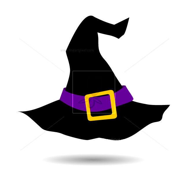 650x650 Halloween Witch Hat Vector Free Vectors, Illustrations, Graphics