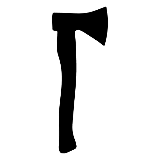 512x512 Hatchet Silhouette