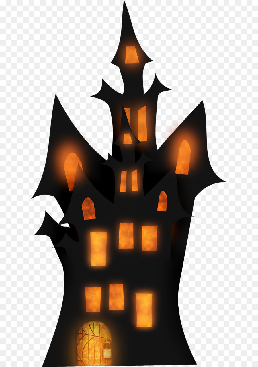900x1280 Haunted House Halloween Clip Art