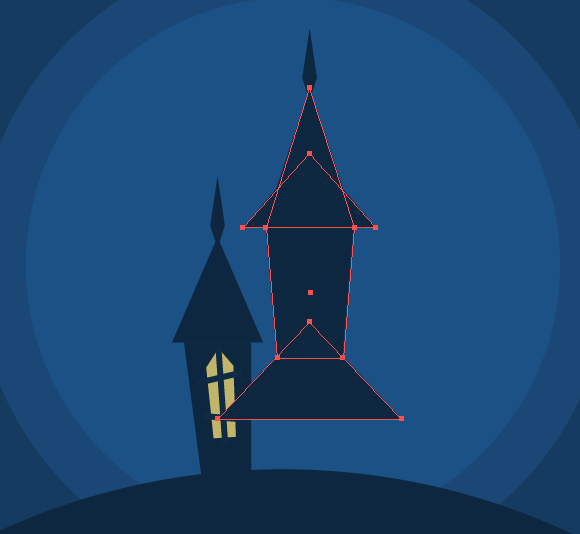 580x534 Create A Bootiful Haunted House Halloween Vector Background!