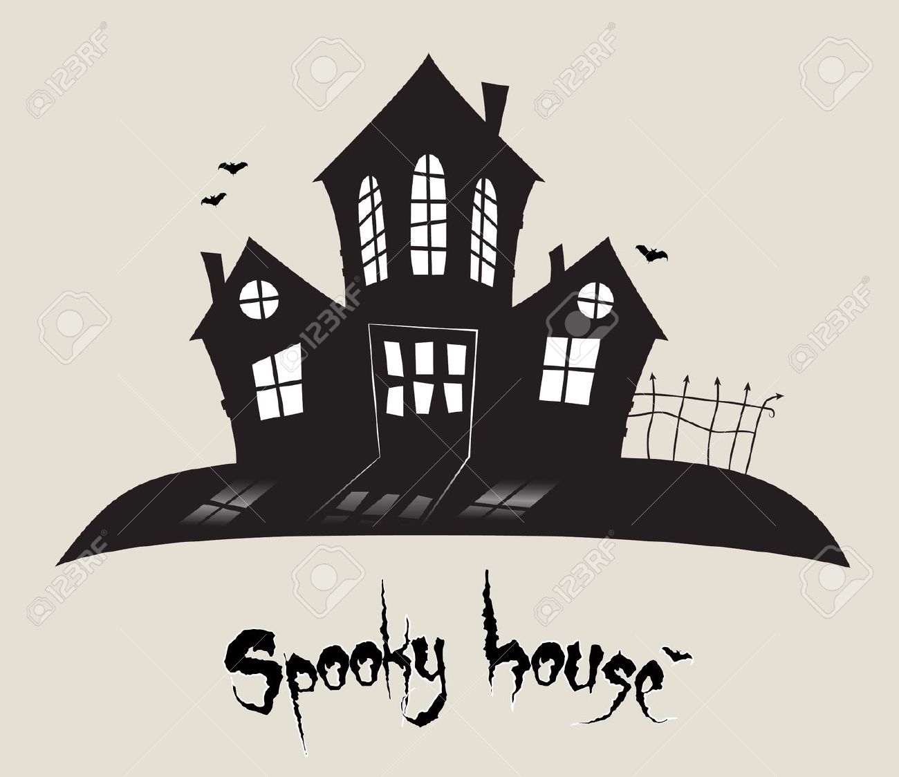 1300x1124 Drawn Haunted House Vector Free Collection Download And Share