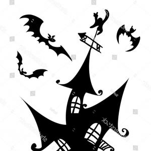 300x300 Halloween Scary Haunted House Vector Illustration Arenawp