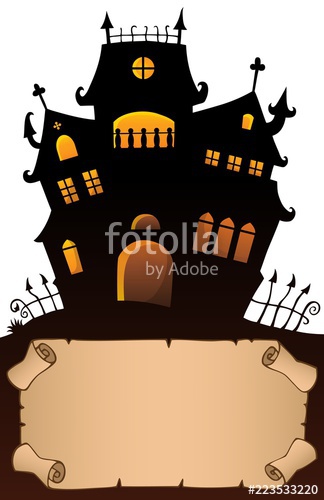 324x500 Small Parchment And Haunted Mansion 4 Stock Image And Royalty