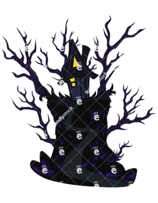 324x418 Haunted Mansion Clipart