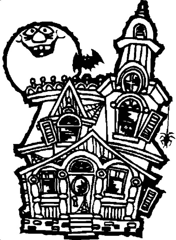 600x818 Drawn Haunted House Vector Free Collection Download And Share