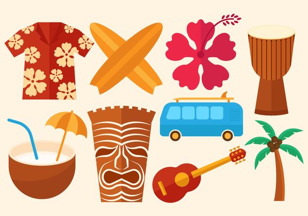 632x443 Free Hawaii Vector Icons Free Vector Download 368477 Cannypic