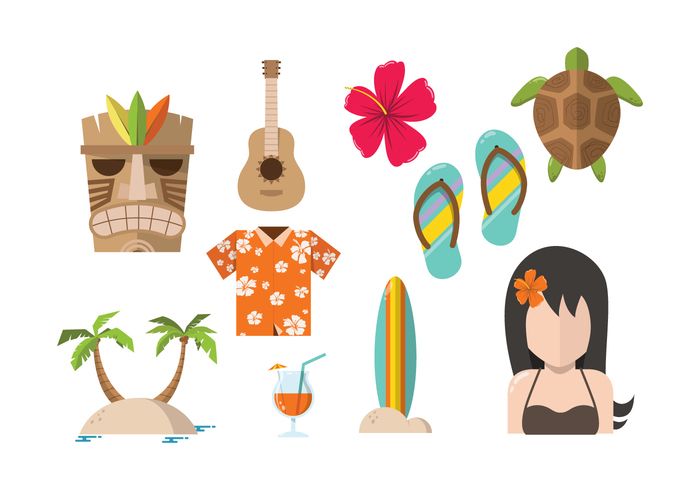 700x490 Free Hawaii Vectors