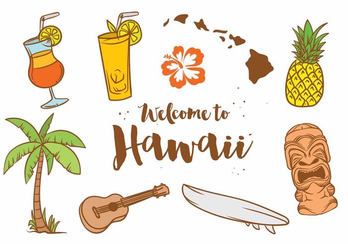 700x490 Hawaii Free Vector Art