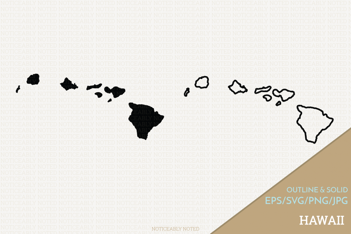 1200x800 Hawaii Vector Clip Art