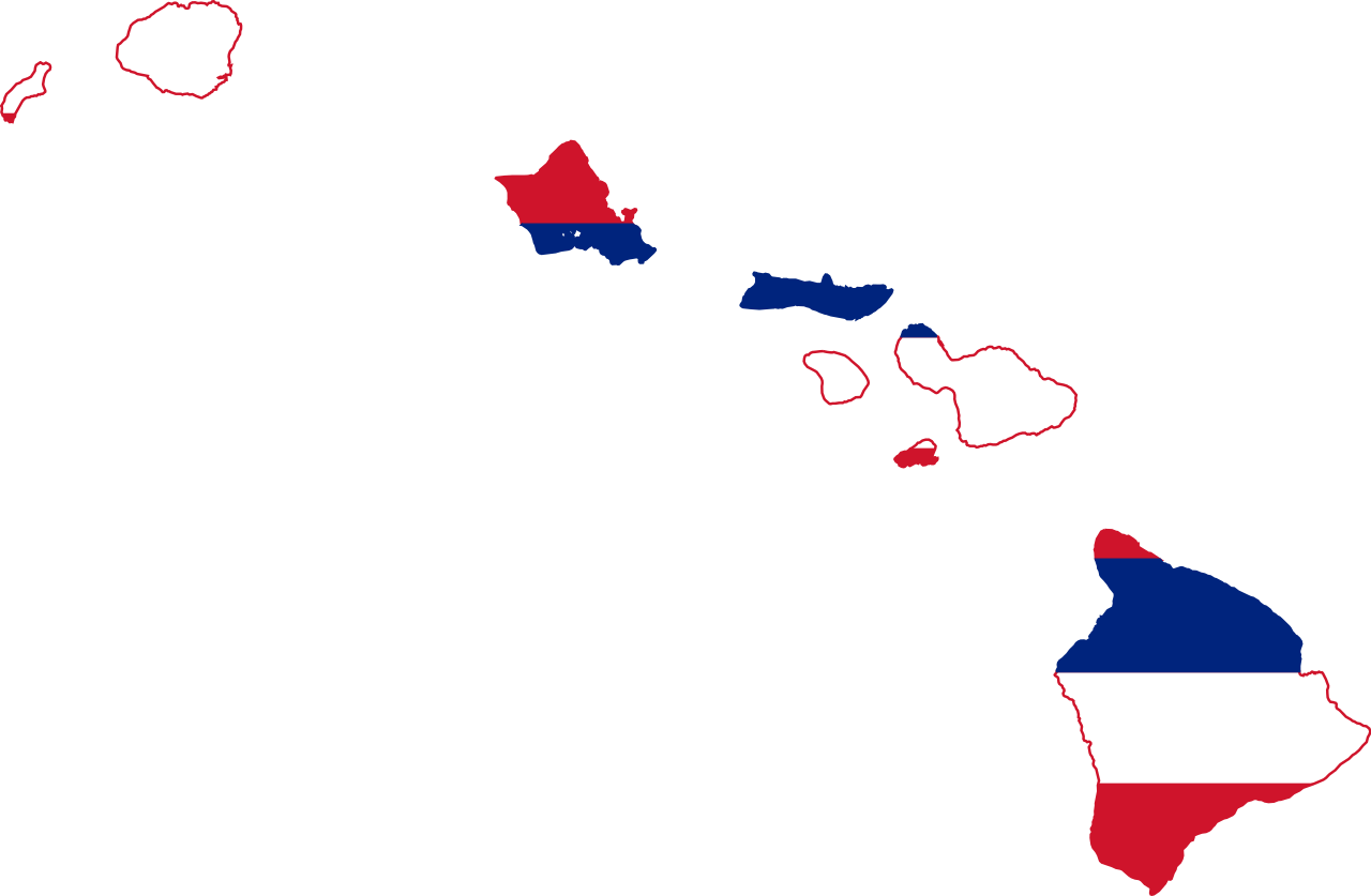 1280x837 Fileflag Map Of Hawaii.svg