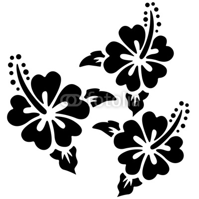 400x400 Hibiscus Flowers Vector Art Free