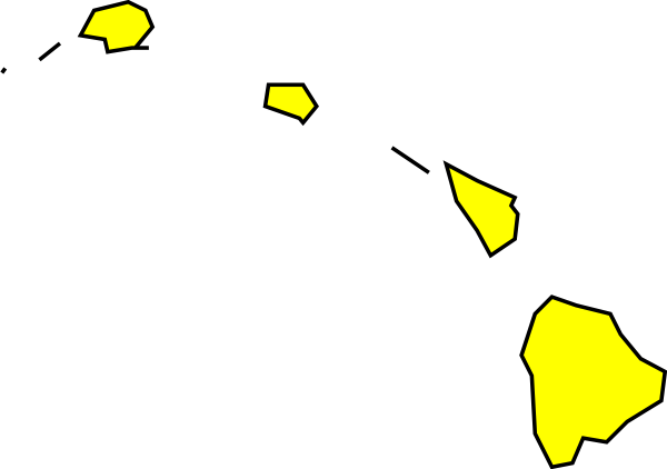 600x422 Hawaiian Islands Clipart