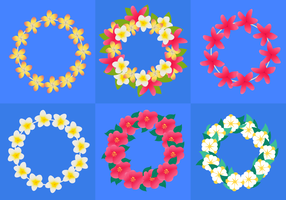 286x200 Hawaiian Lei Free Vector Art