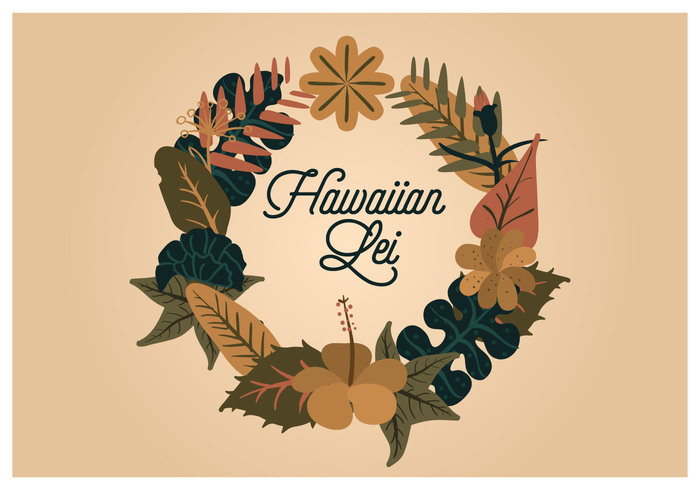 700x490 Vector Hawaiian Lei 143489