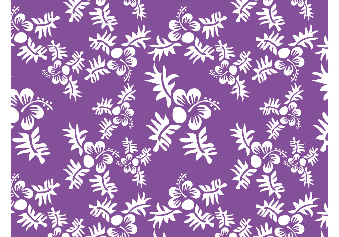 1400x980 Hawaiian Pattern Vector