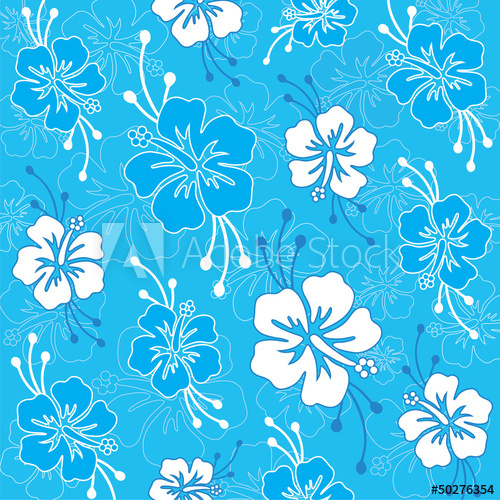 500x500 Hawaiian Pattern
