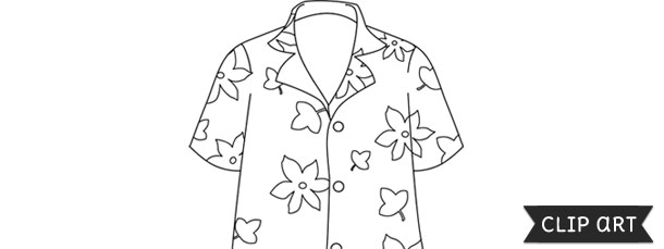 Hawaiian Shirt Vector at GetDrawings | Free download