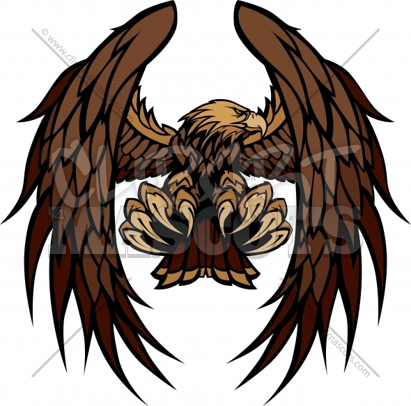 590x582 Hawk Clipart Graphic Vector Logo