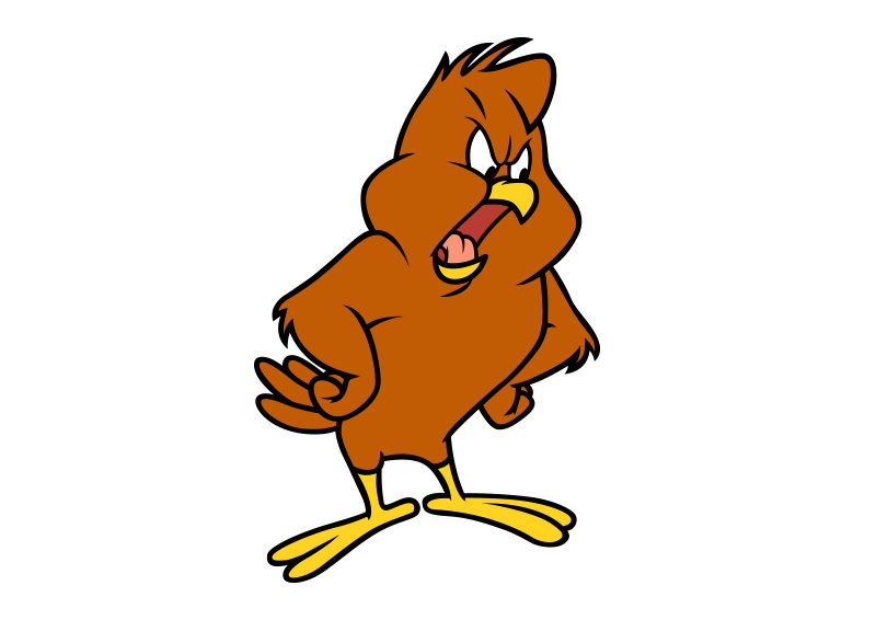 800x566 Henery Hawk Vector