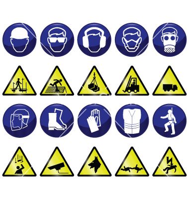 380x400 Mandatory Hazard Vector 378165