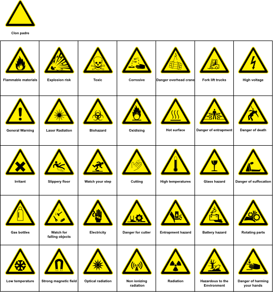 558x597 Sign Hazard Warning Clip Art Free Vector 4vector