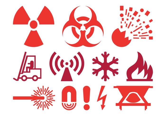 700x490 Warning And Hazard Icons