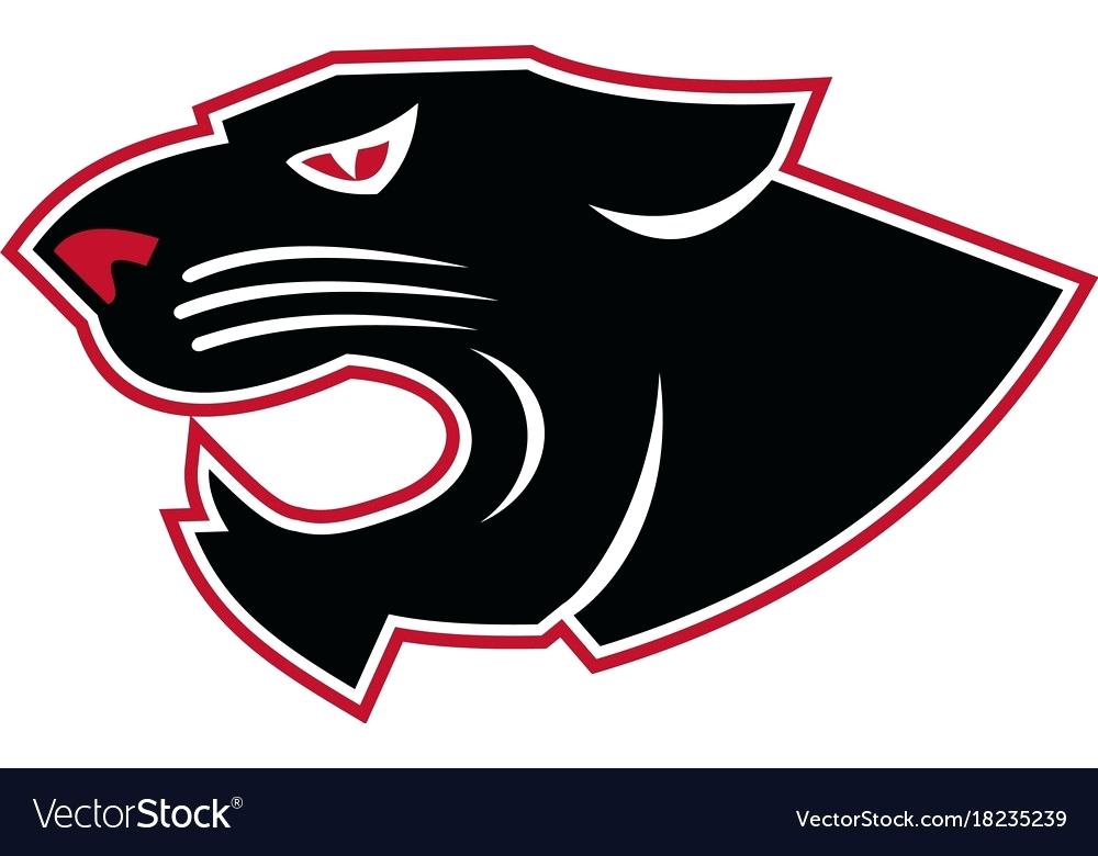 1000x780 Panther Head Clip Art Aggressive Panther Head Icon Vector Image