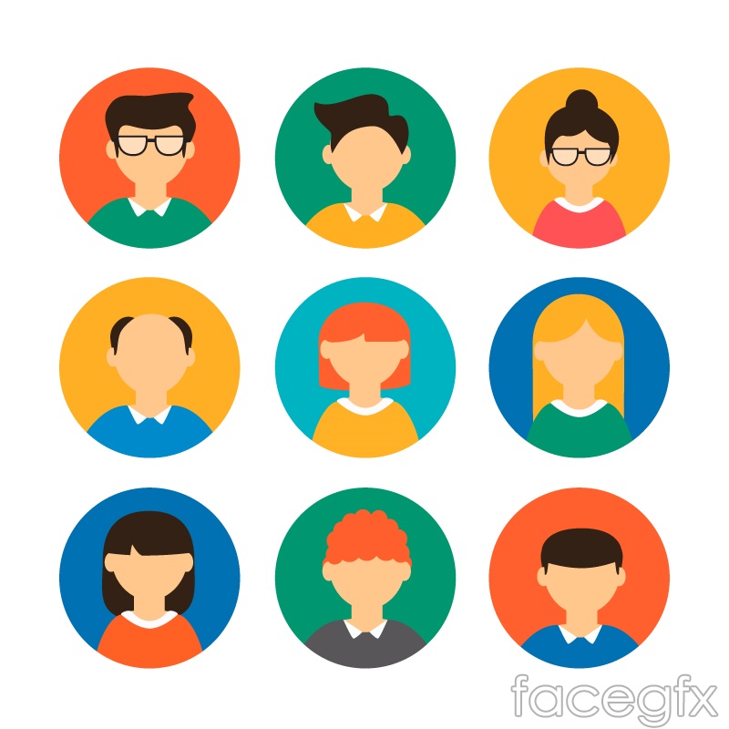 800x800 9 Round Character Head Vector Over Millions Vectors, Stock